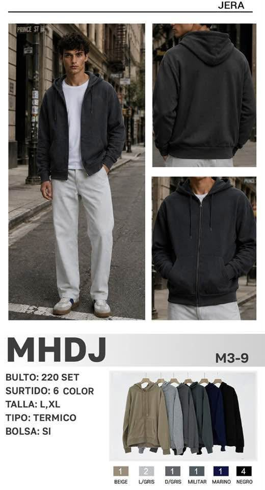 SUDADERA NUEVA UNISEX MHDJ