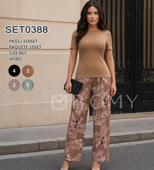 SET BOTANICO MOCHA SET0388