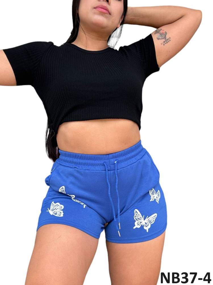 Shor Liso Mariposas