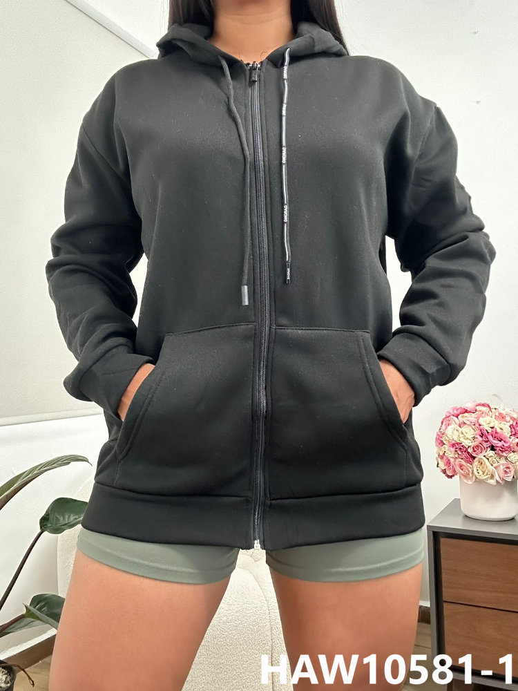 SUDADERA CON CIERRE