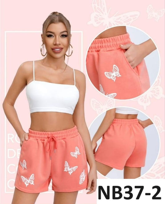 Shor Liso Mariposas