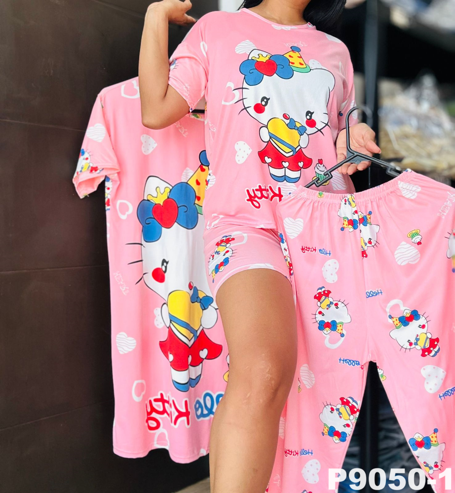 PIJAMA 4 PIEZAS BATA 9050
