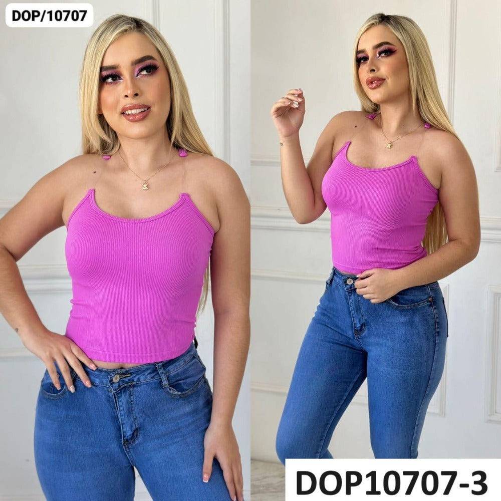 Blusa 2x99 Tirantes Transparentes