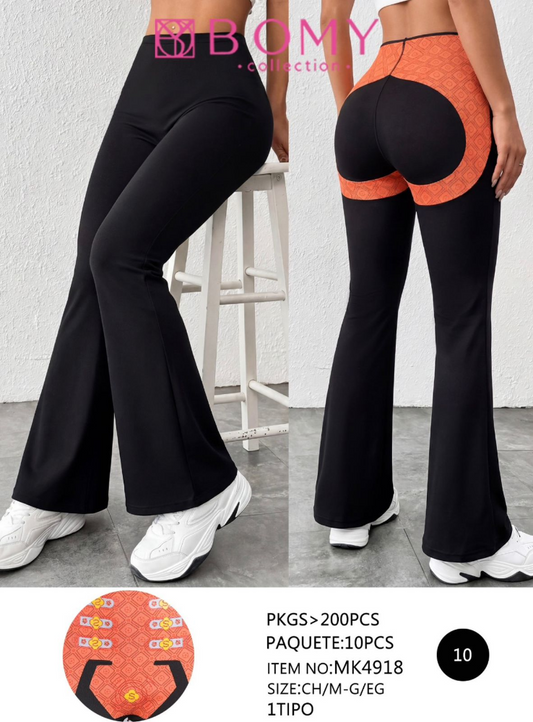 FLARE PANTS NEON CONTRAST MK4918