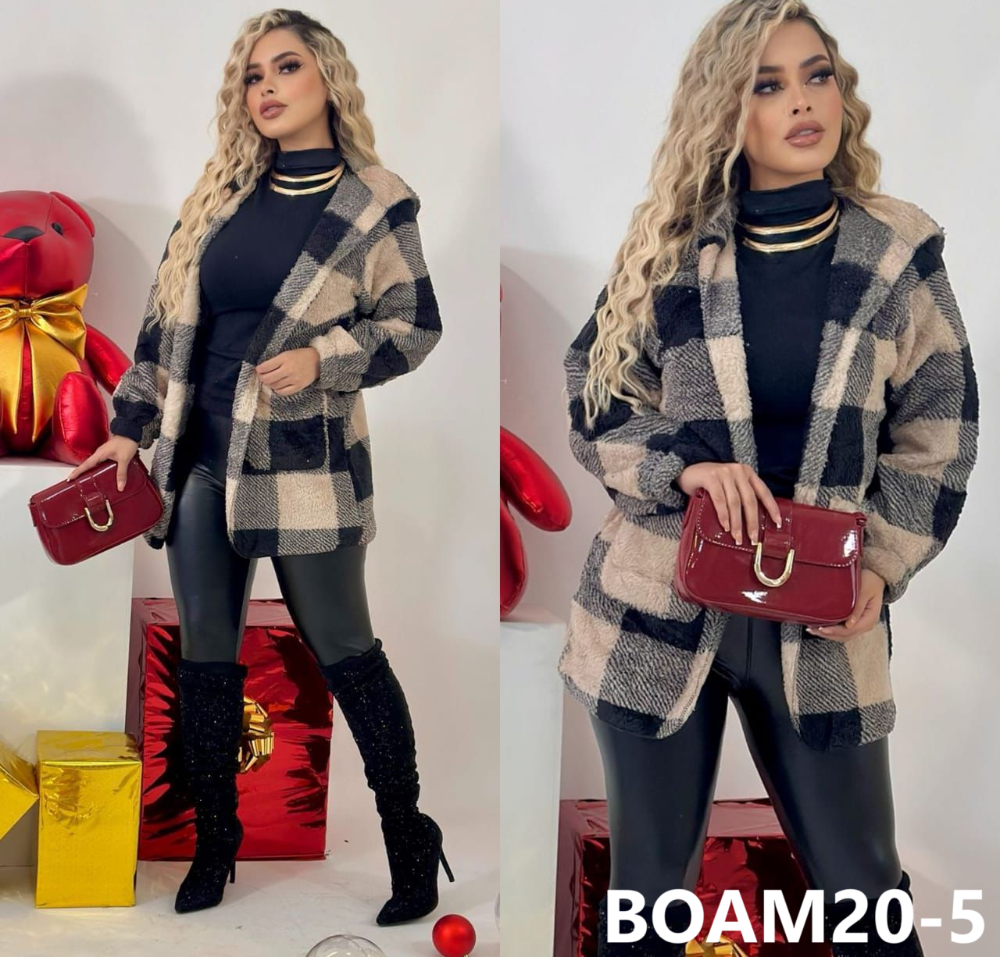 ABRIGO AFELPADO BOAM20