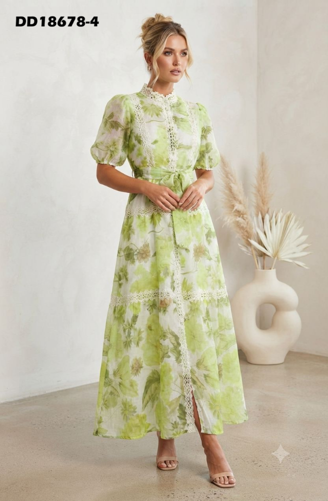 VESTIDO FLORAL ARANZA DD18678