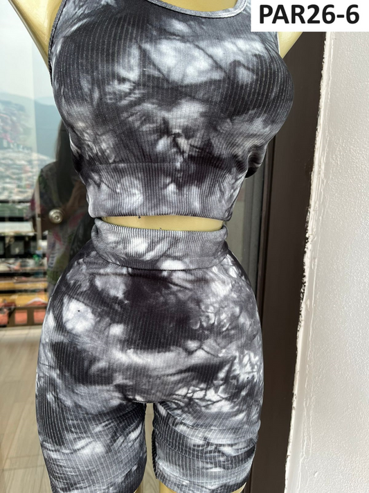 Set Blusa Short Galaxia PAR26