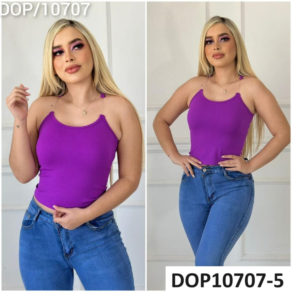 Blusa 2x99 Tirantes Transparentes