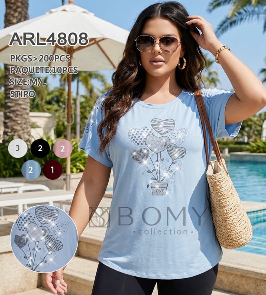 BLUSA AMPLIA CARLA ARL4808