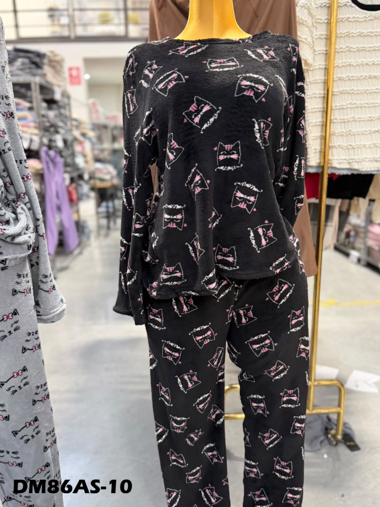 PIJAMA AFELPADA OSITOS DM86AS