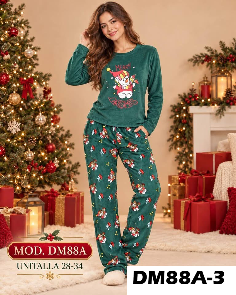 PIJAMA NAVIDEÑA DM88A