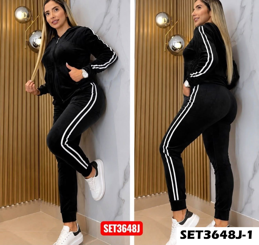 SET VELOUR MARINO SET3648J