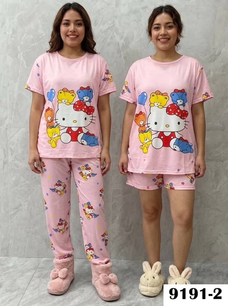 PIJAMA VIRAL 4 PIEZAS 9191