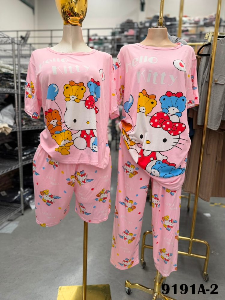 PIJAMA VIRAL 4 PIEZAS 9191A