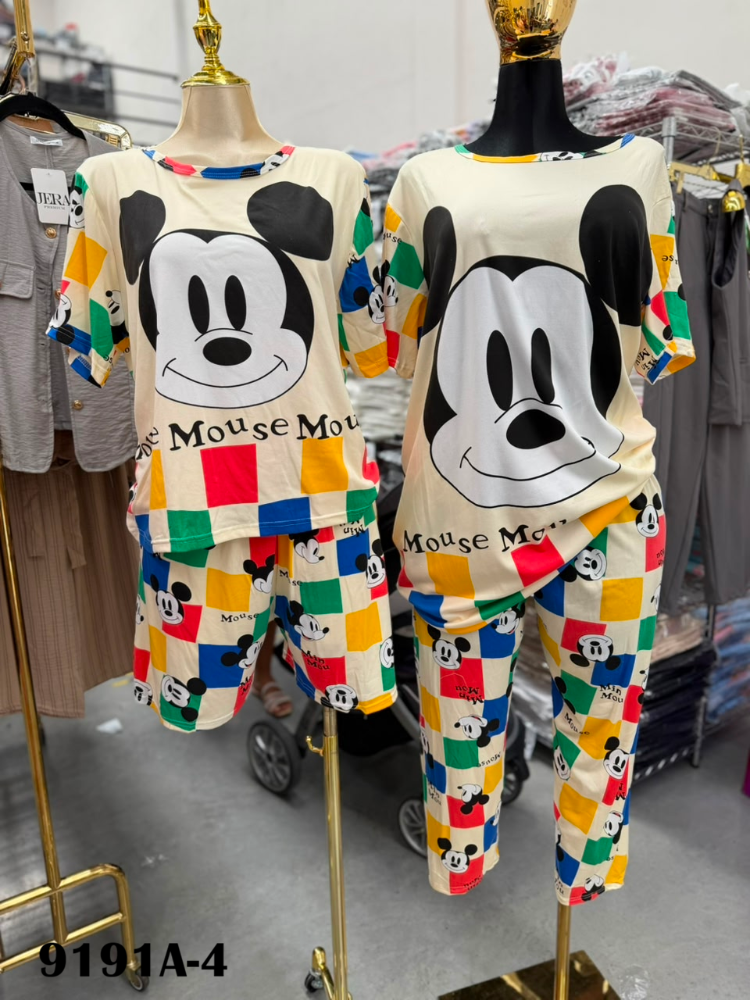 PIJAMA VIRAL 4 PIEZAS 9191A
