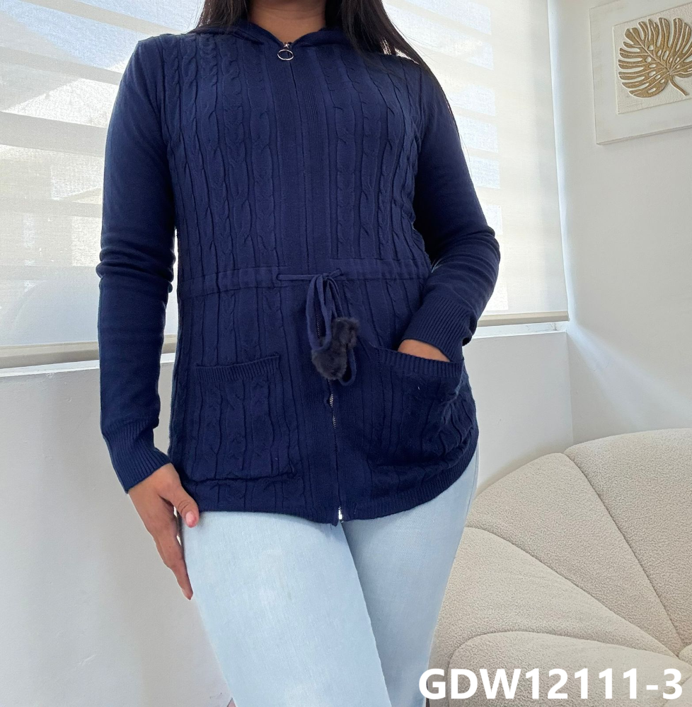 SUETER ABRIGO CARDIGAN AFELPADO GDW12111