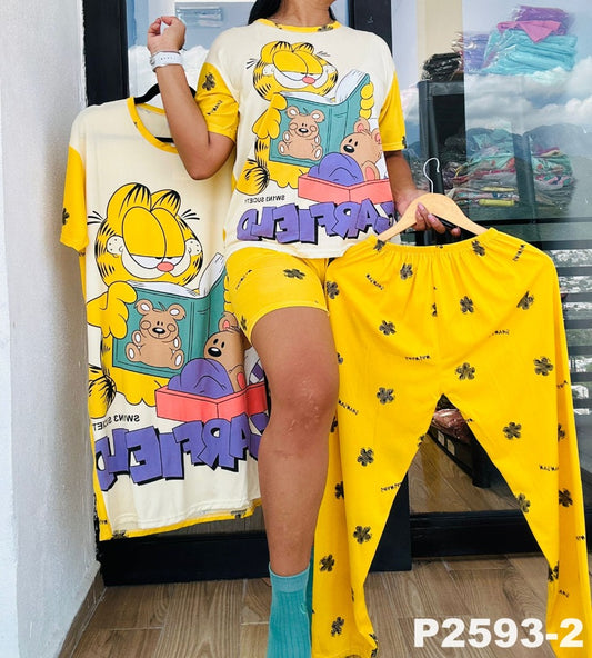 PIJAMA 4 PIEZAS 2593