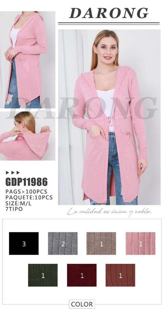 CARDIGAN BASICO GDP11986