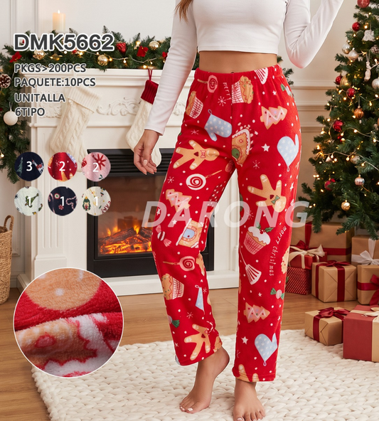 PANTALON NAVIDEÑO DMK5662