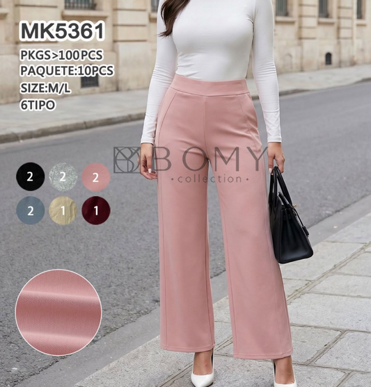 PANTALON PALAZZO MIA MK5361