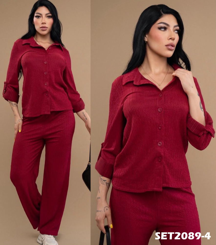 SET CAMISERO ROSA SET2089