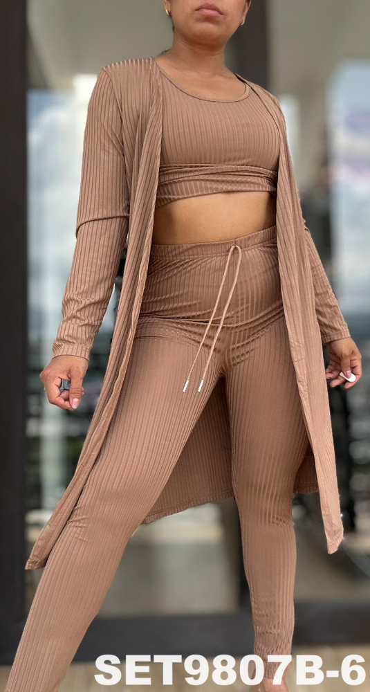 CONJUNTO TRES PIEZAS SET9807B