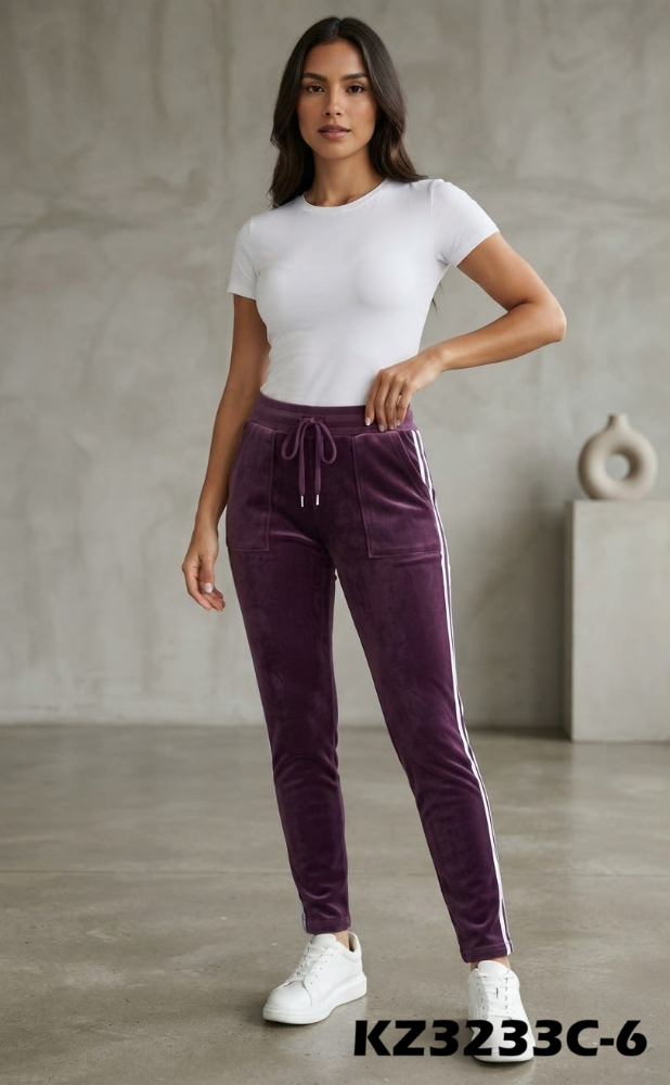 JOGGER VELOUR UVA KZ3233C