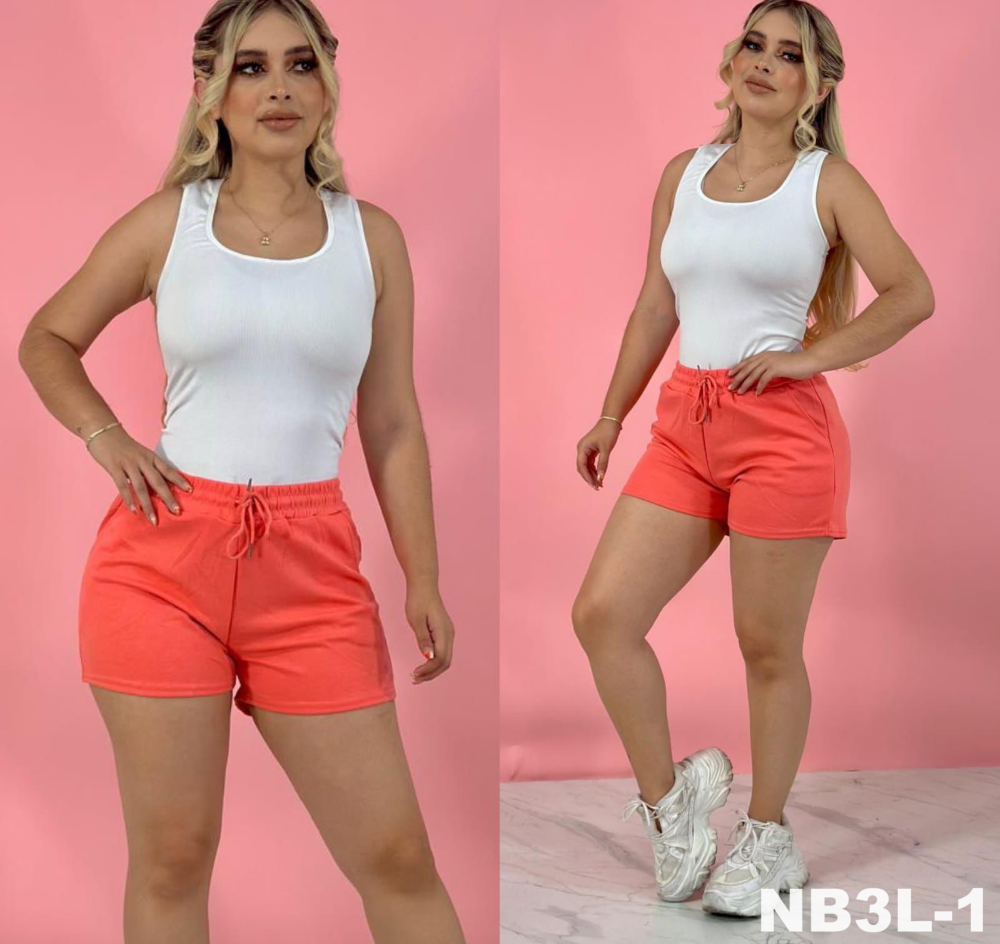 Short Bolsas NB3L Liso