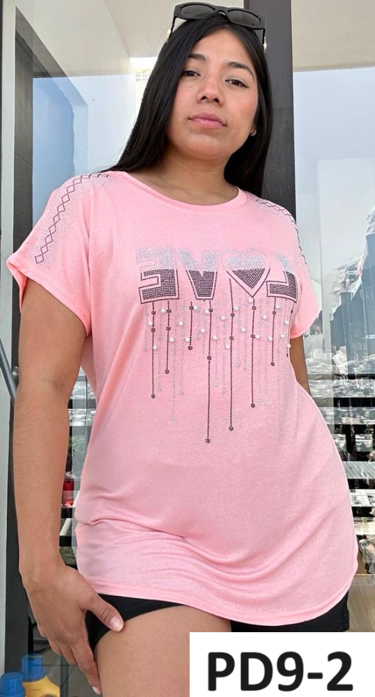 Blusa Piedras Love PD9